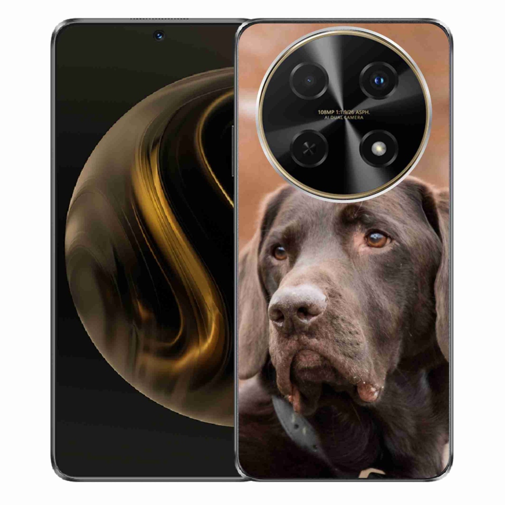 Gelový obal mmCase na Huawei Nova 12i - hnědý labrador