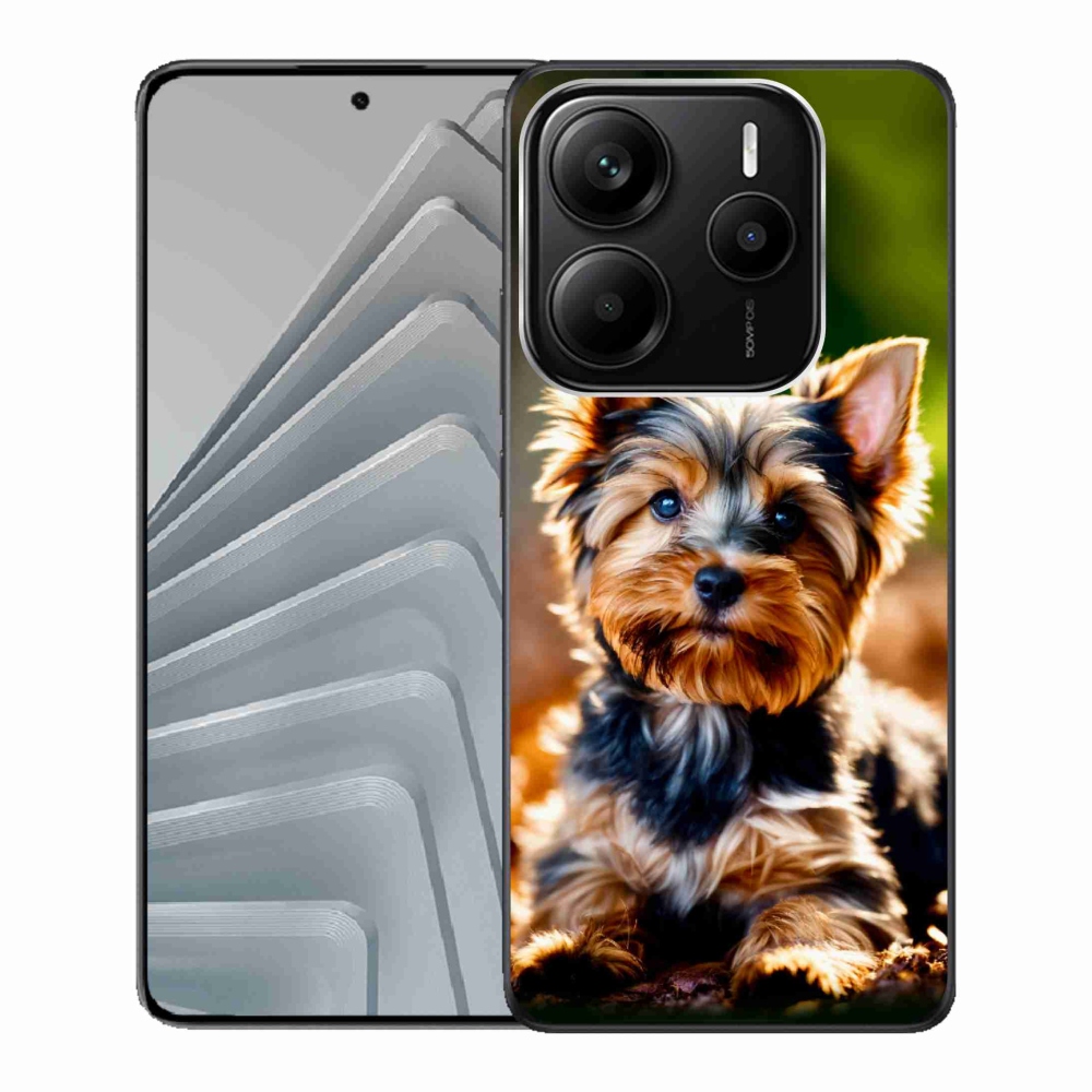 Gelový kryt mmCase na Xiaomi Redmi Note 14 5G - jorkšír 10