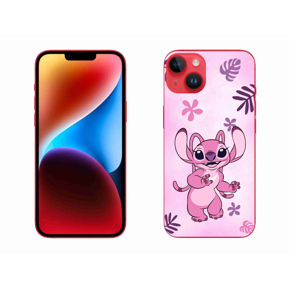 Gelový kryt mmCase na iPhone 14 Plus - stitch 3