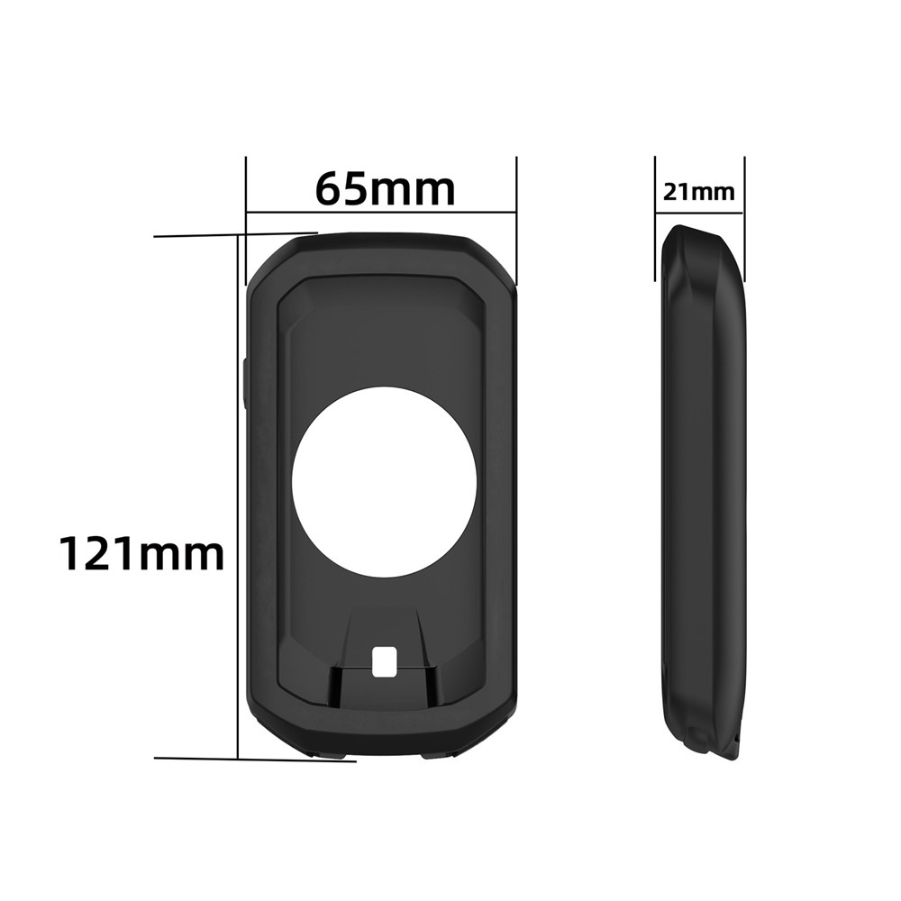 Accure silikonový obal na GPS cyklonavigaci Garmin Edge 1050 - černý