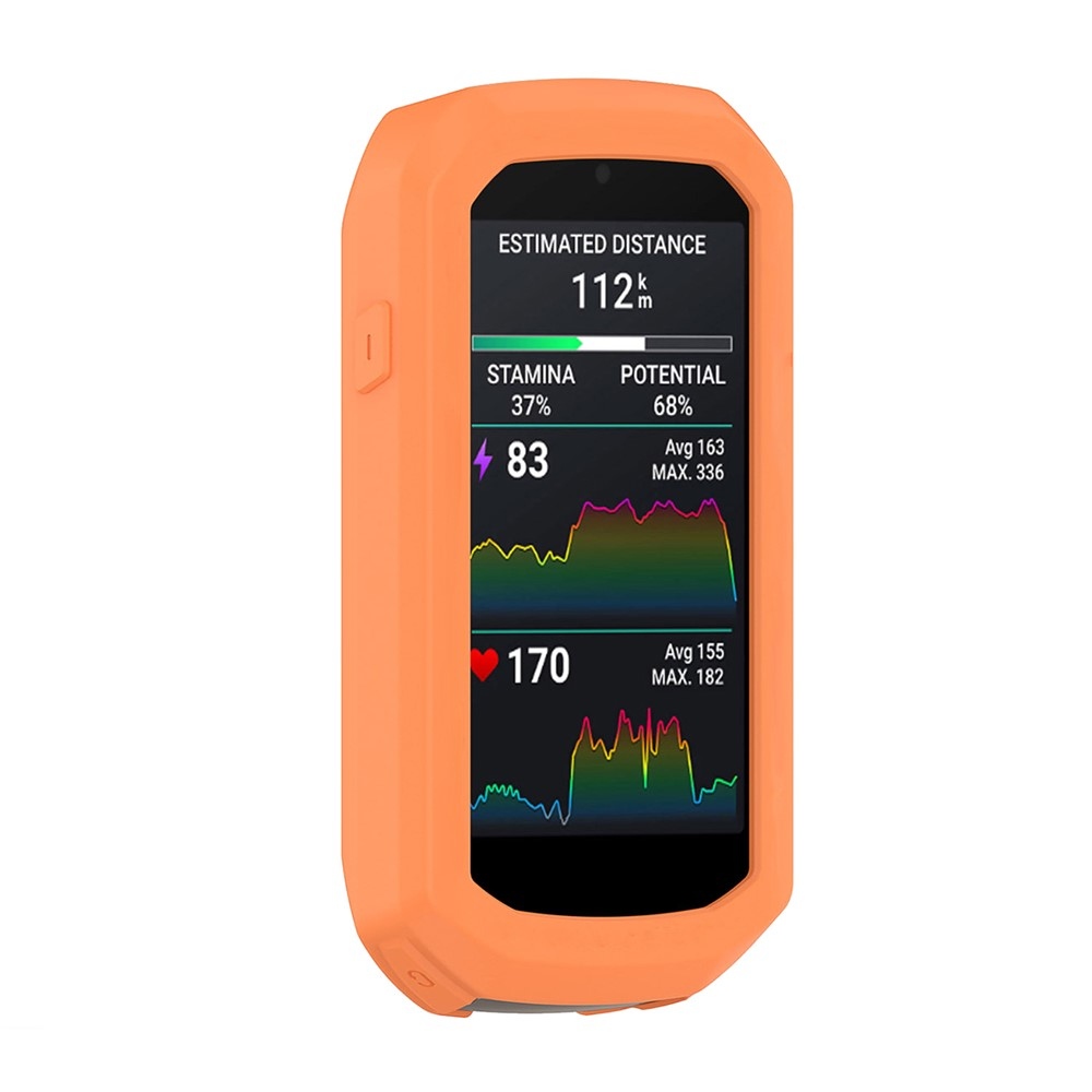 Accure silikonový obal na GPS cyklonavigaci Garmin Edge 1050 - oranžový