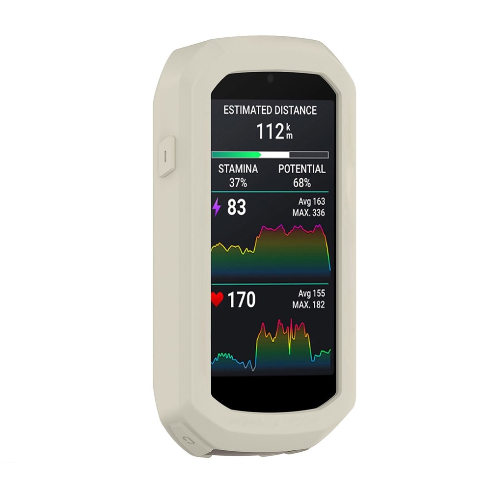 Accure silikonový obal na GPS cyklonavigaci Garmin Edge 1050 - světlešedý