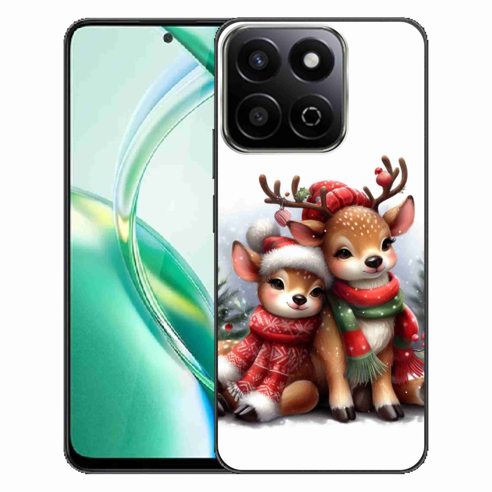 Gelový kryt mmCase na Honor 200 Smart 5G - vánoční sobi