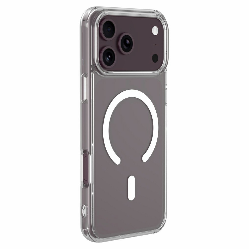 Acryle gelový obal s pevnými zády a MagSafe na iPhone 18 Pro/17 Pro - průhledný