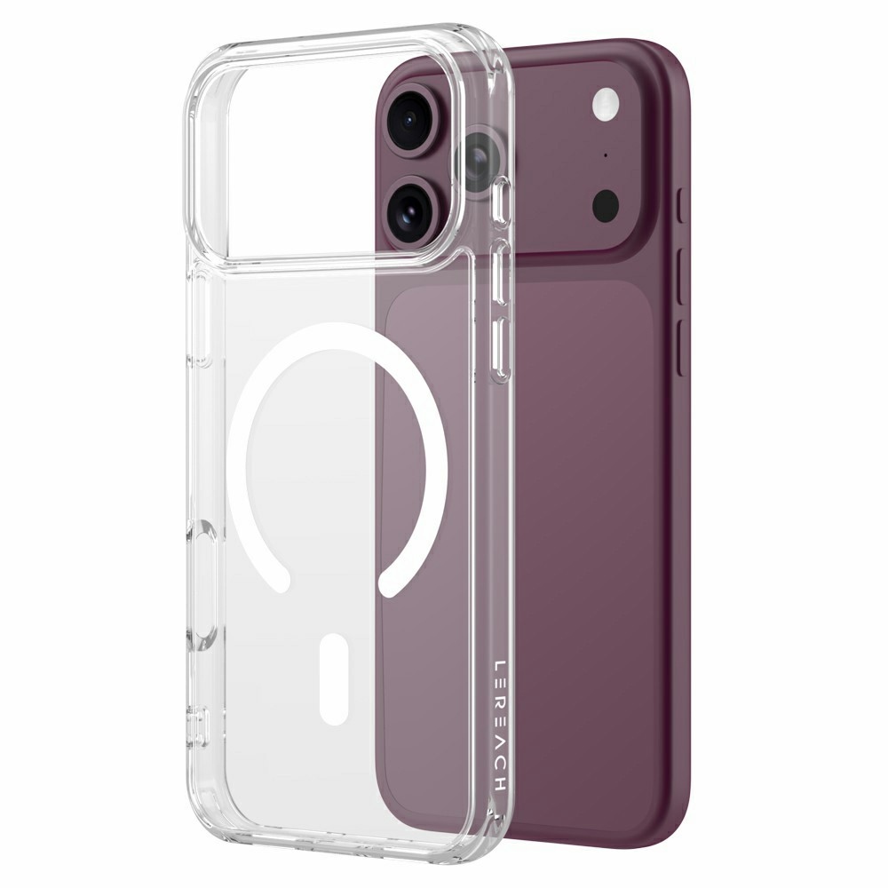 Acryle gelový obal s pevnými zády a MagSafe na iPhone 18 Pro/17 Pro - průhledný