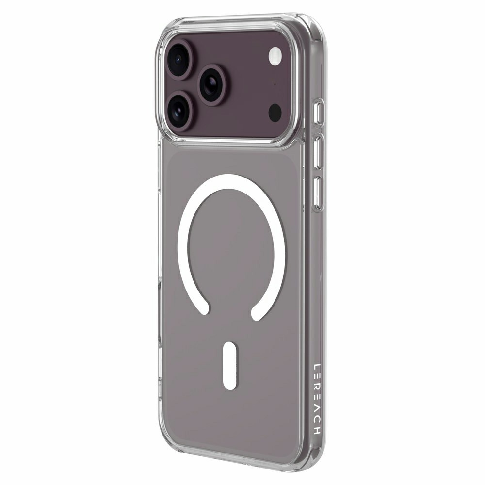 Acryle gelový obal s pevnými zády a MagSafe na iPhone 18 Pro/17 Pro - průhledný