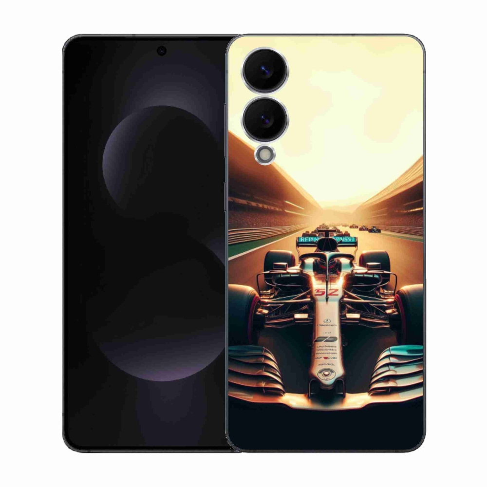 Gelový kryt mmCase na Samsung Galaxy S25 Edge - formule 1