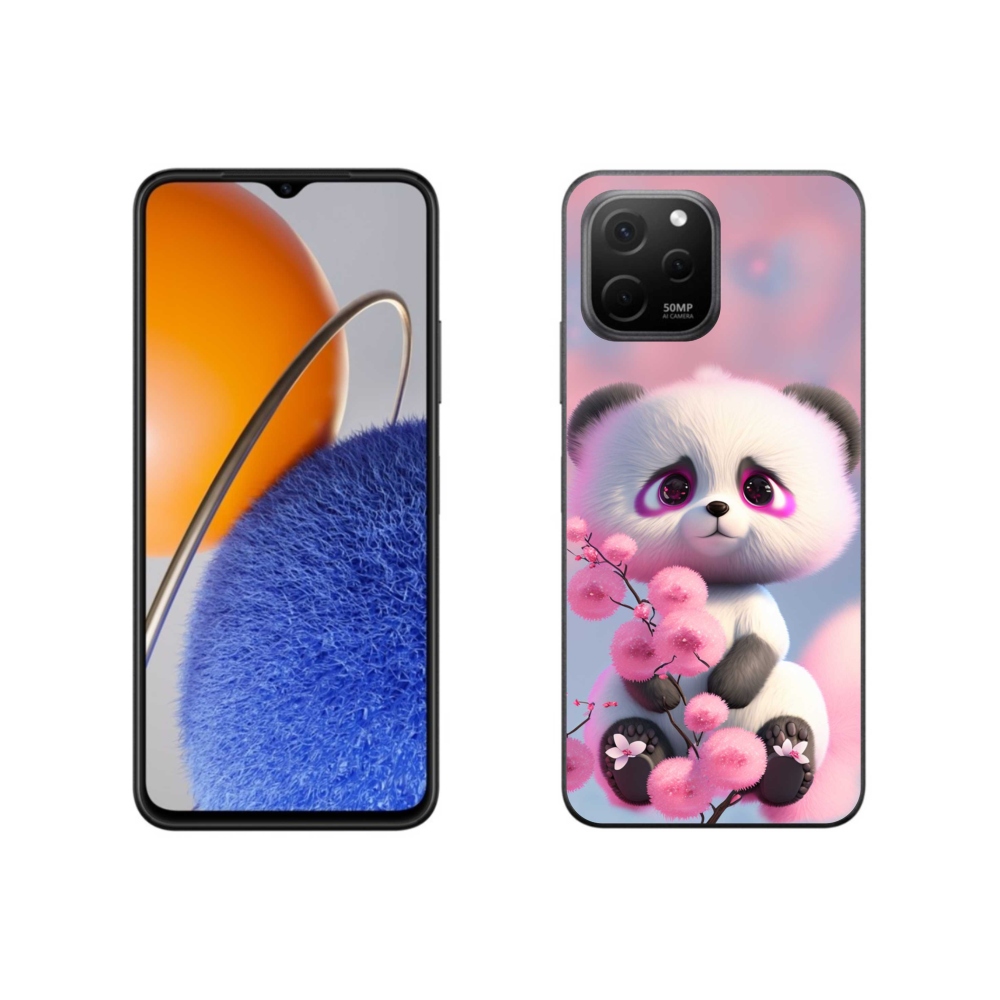 Gelový kryt mmCase na Huawei Nova Y61 - roztomilá panda 1