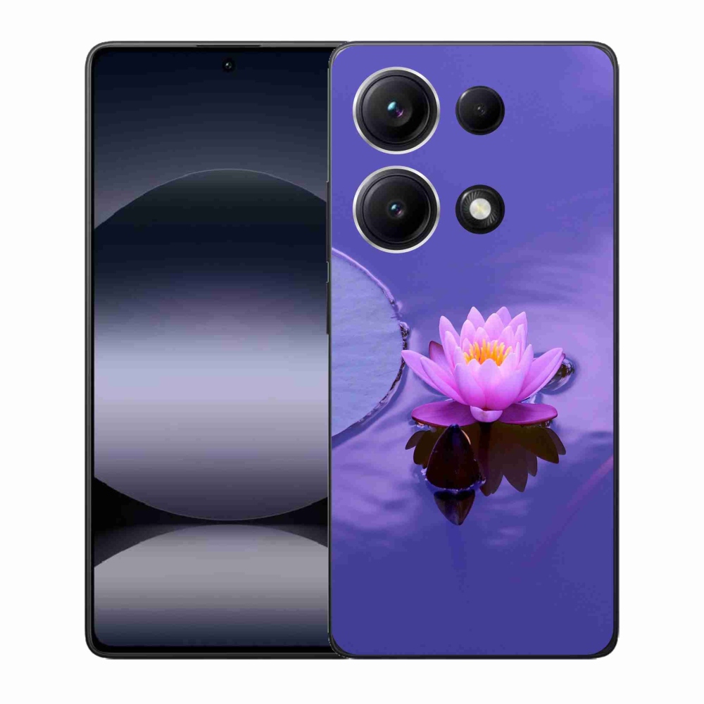 Gelový kryt mmCase na Xiaomi Redmi Note 14S - květ na hladině