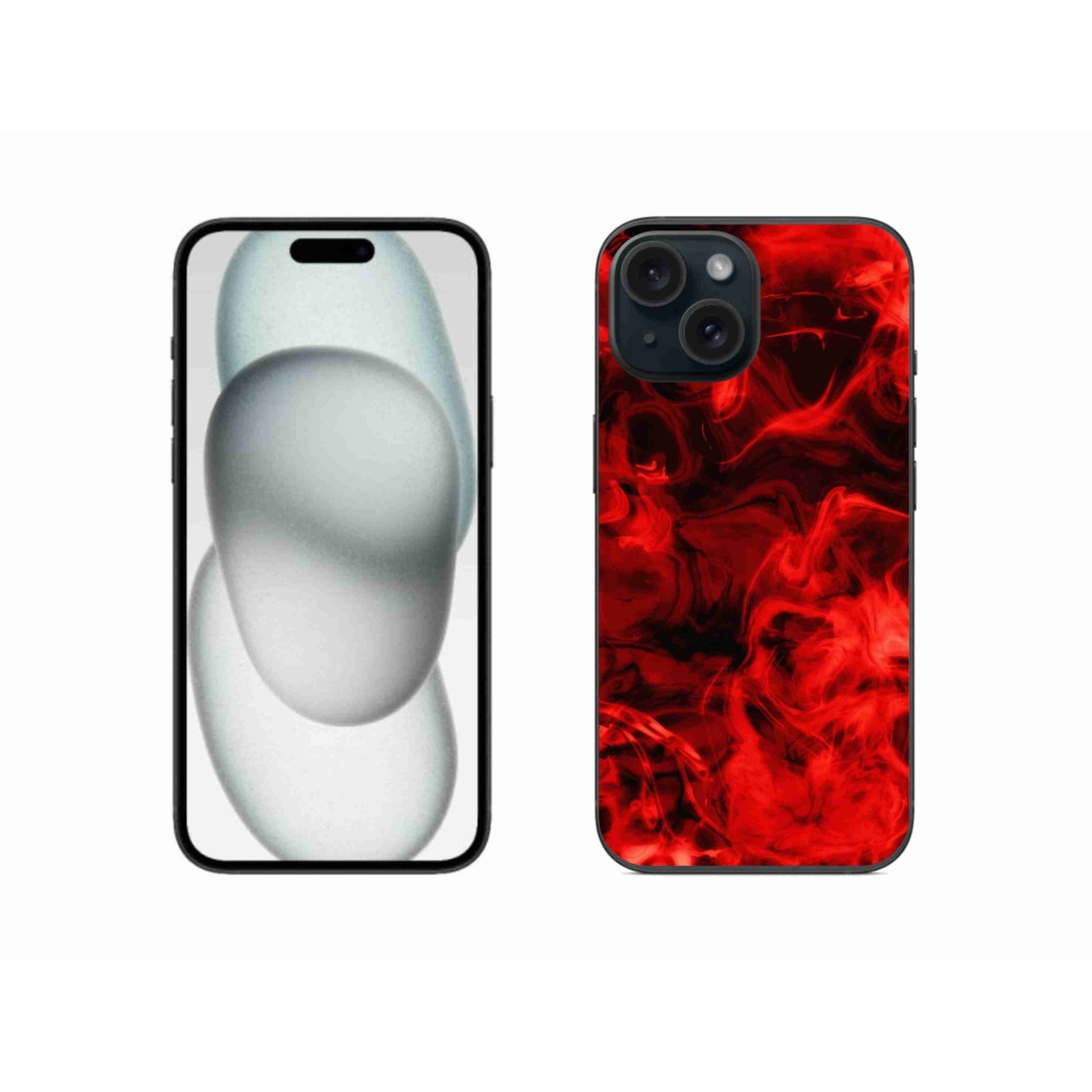 Gelový kryt mmCase na iPhone 15 - abstraktní vzor 11