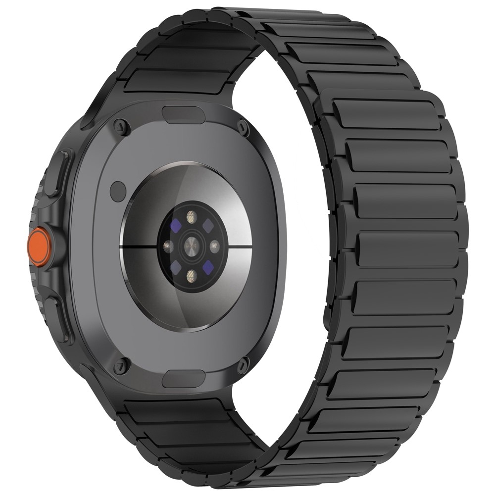Adjust silikonový řemínek na Samsung Galaxy Watch8 Classic 46mm/Watch8 44mm/40mm - černý