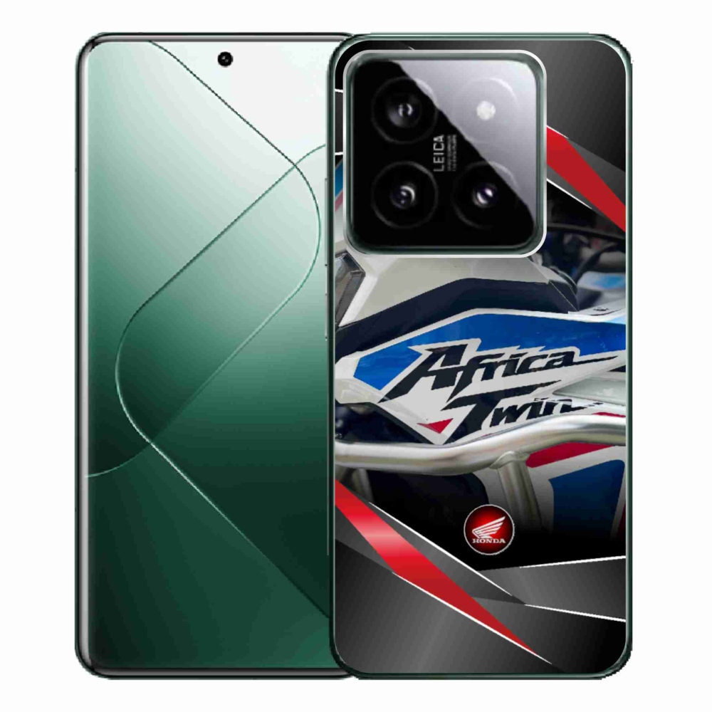 Gelový kryt mmCase na Xiaomi 14 Pro - motorka honda