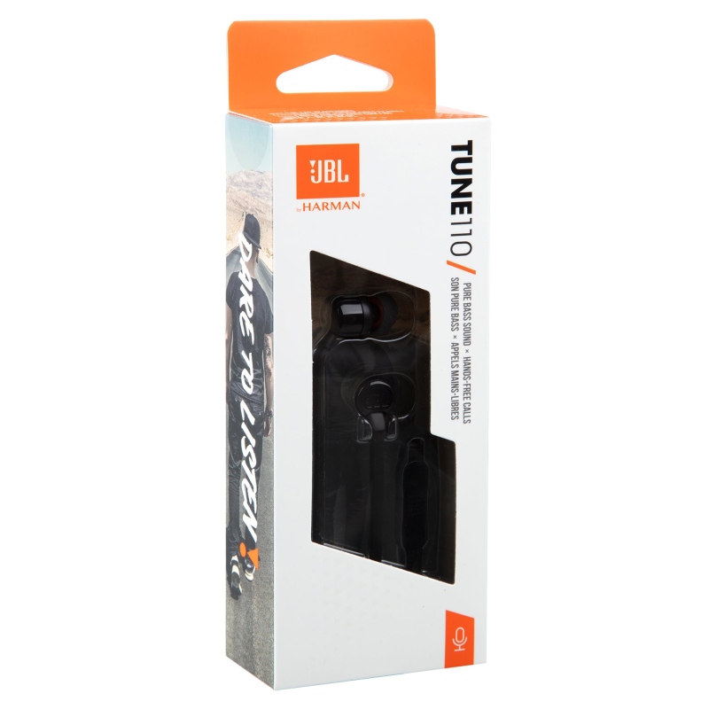 JBL T110 In-Ear Headset 3,5mm Black