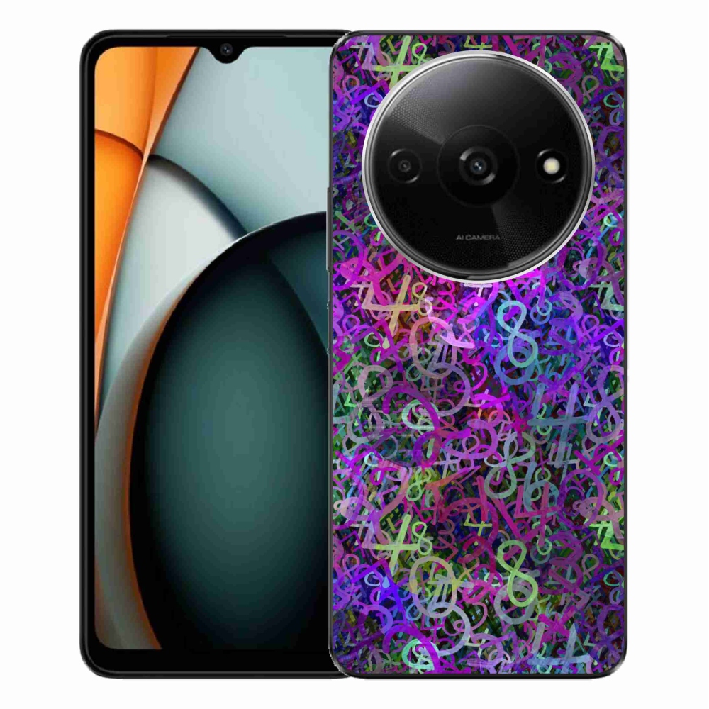 Gelový kryt mmCase na Xiaomi Redmi A3 - abstraktní motiv 25