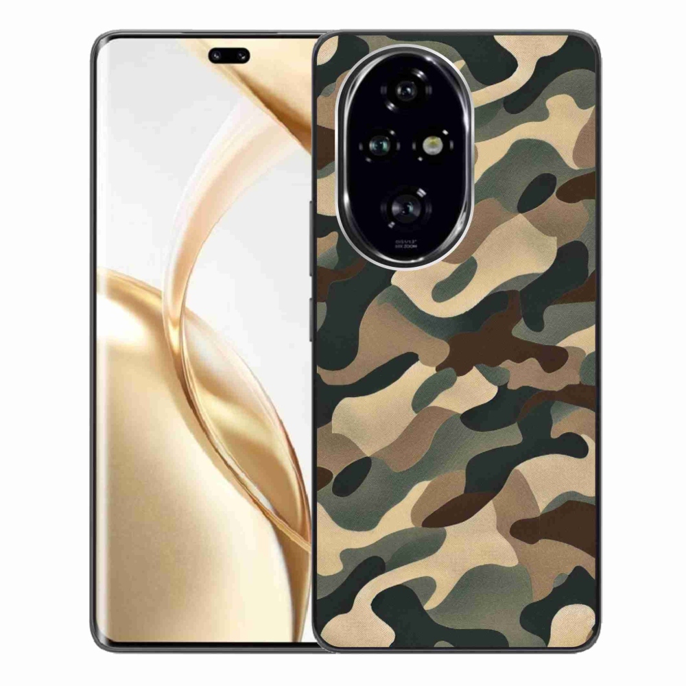 Gelový kryt mmCase na Honor 200 Pro 5G - maskáčový vzor 11