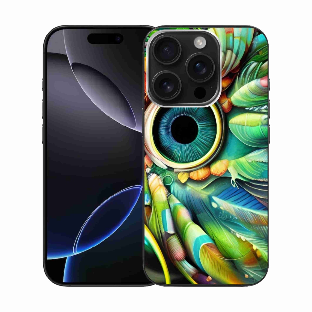 Gelový kryt mmCase na iPhone 16 Pro - abstraktní motiv 18