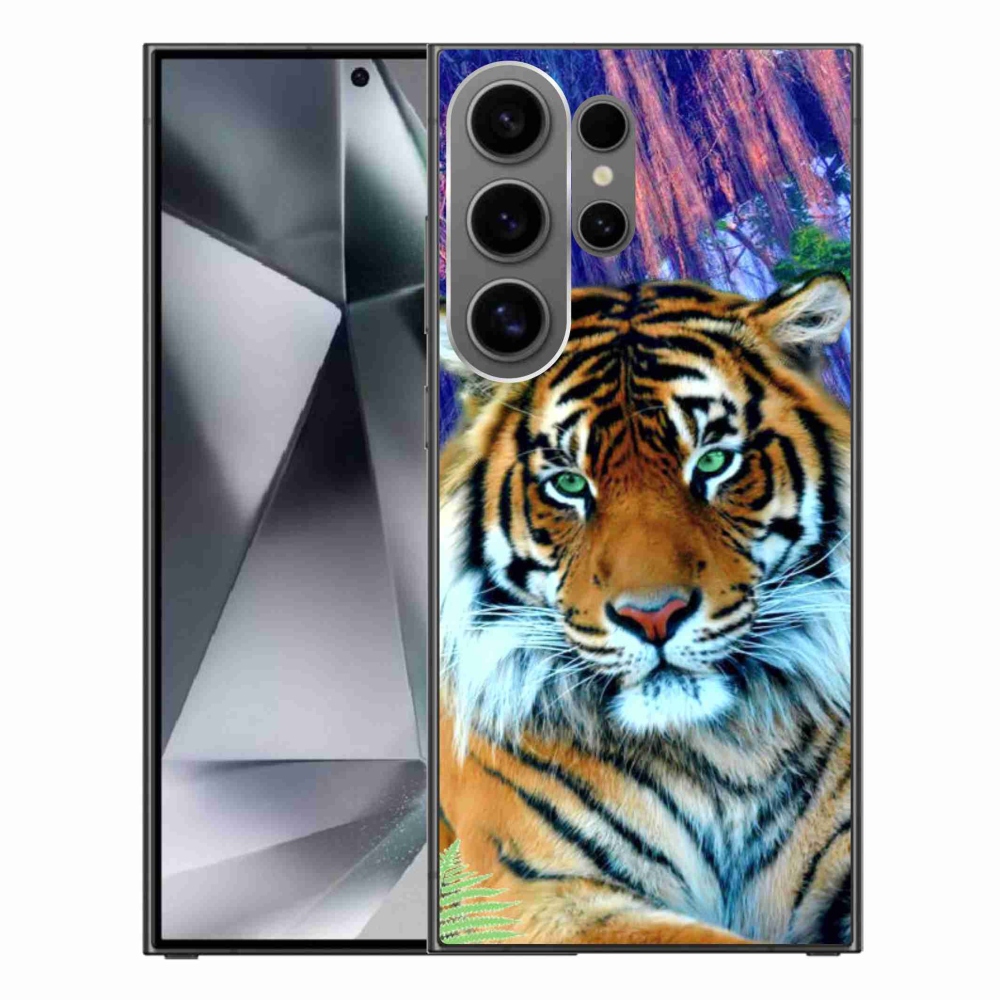 Gelový obal mmCase na Samsung Galaxy S24 Ultra - tygr