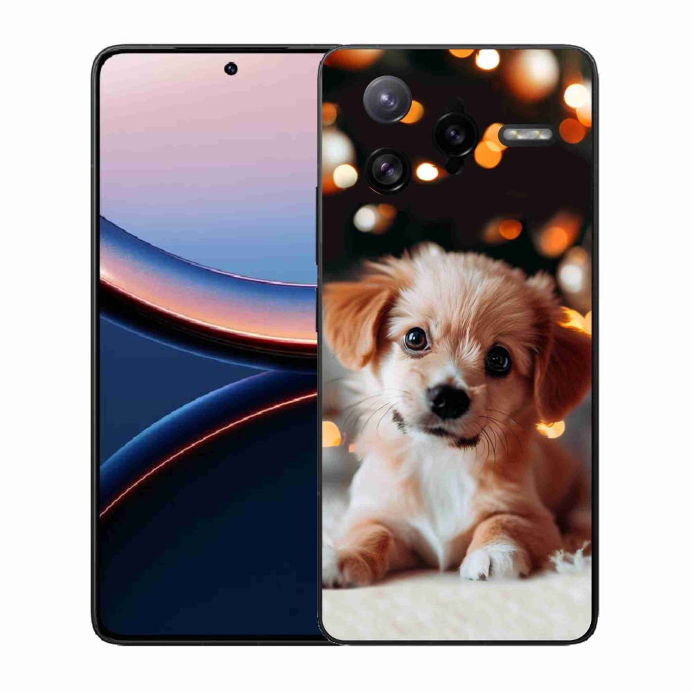 Gelový kryt mmCase na Xiaomi Poco F7 Ultra - štěňátko