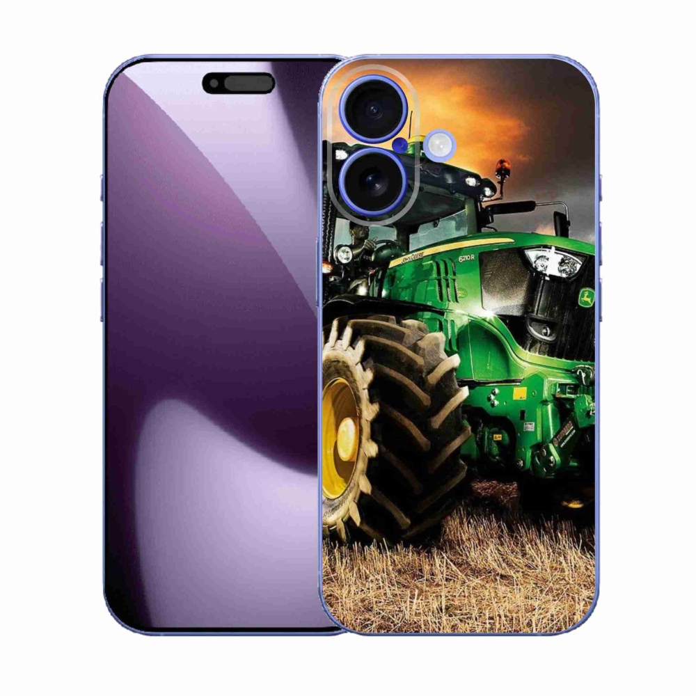 Gelový kryt mmCase na iPhone 17 - traktor