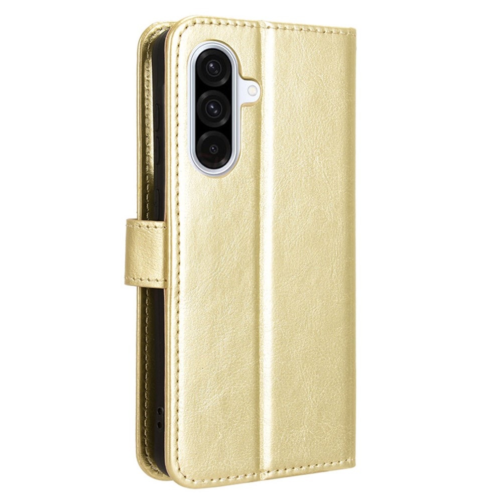 Crazy knížkové pouzdro na Samsung Galaxy A36 5G - zlatý