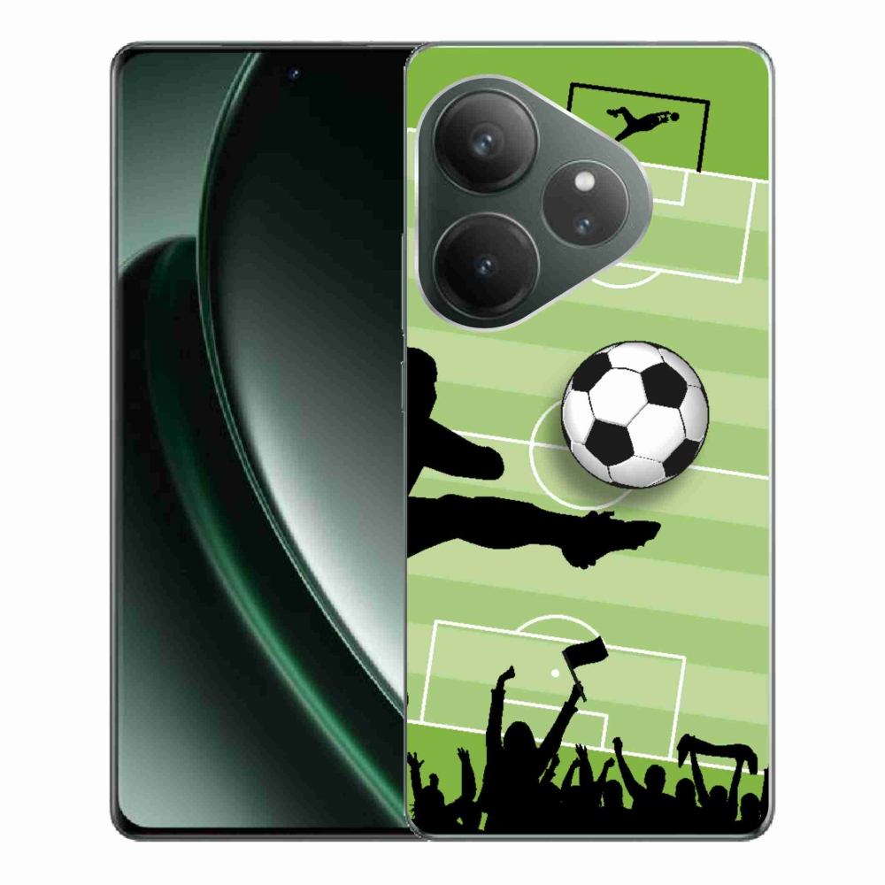 Gelový kryt mmCase na Realme GT 6 5G/GT 6T 5G - fotbal 3