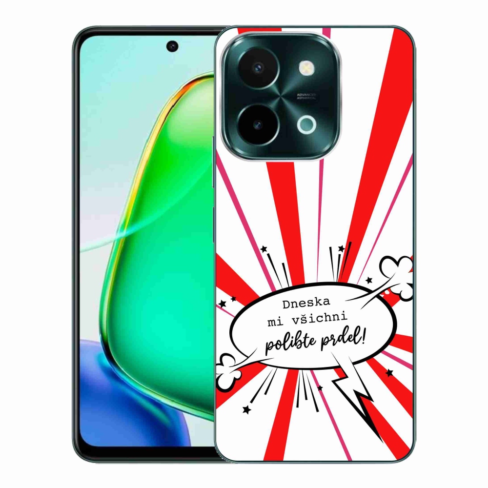 Gelový kryt mmCase na Vivo Y28 - vtipný text 15 bílé pozadí