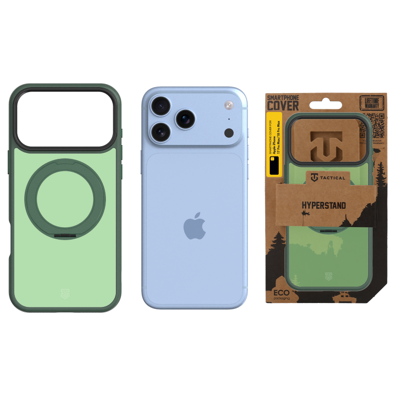Tactical MagForce Hyperstand Kryt pro Apple iPhone 17 Pro Max/18 Pro Max Forest Green