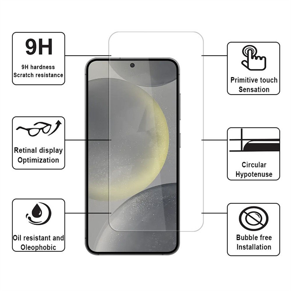 2.5D tvrzené sklo na Samsung Galaxy A36 5G/A56 5G