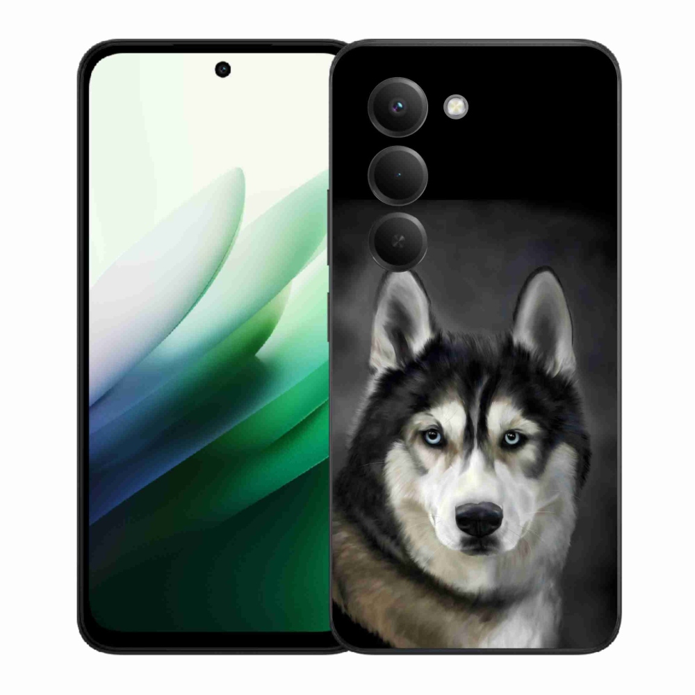 Gelový kryt mmCase na Xiaomi Redmi 15 5G - husky
