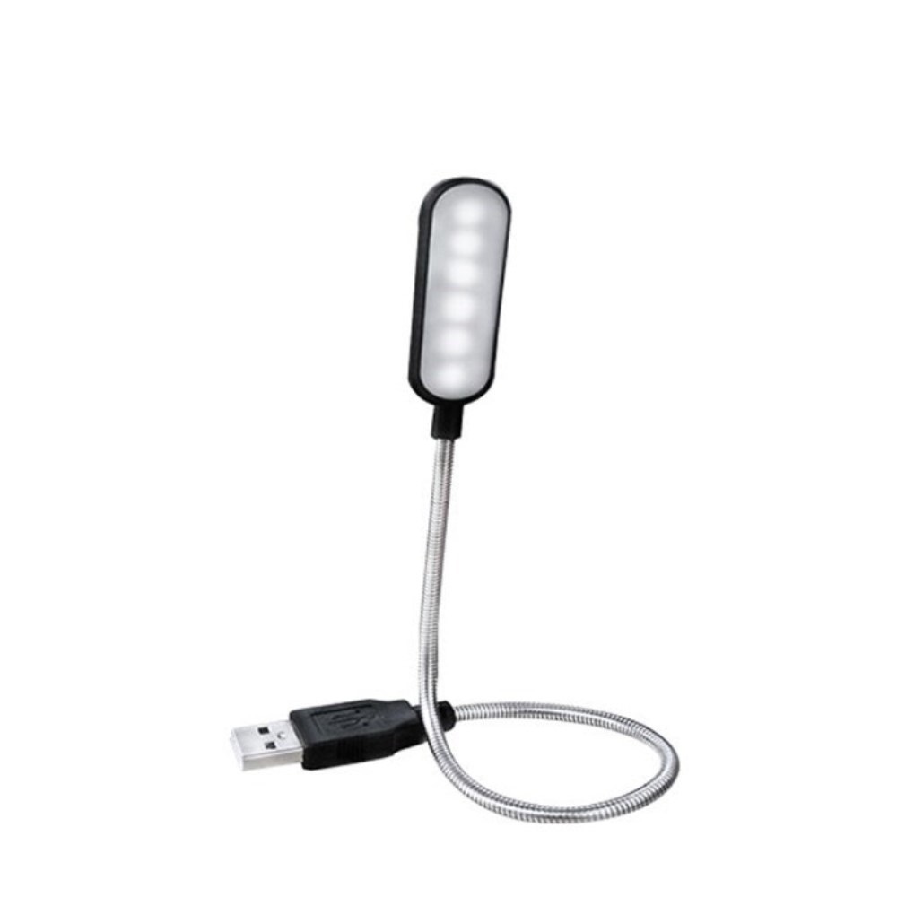 Shell přenosná USB lampička - černá