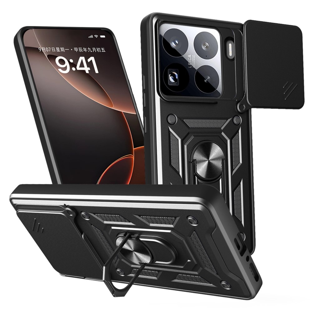 Slide odolný kryt na Xiaomi 15 Pro - černý