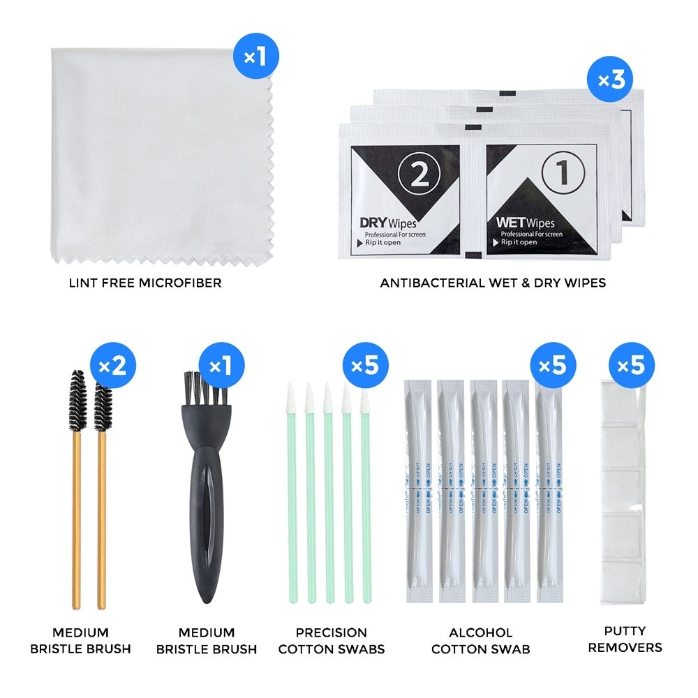 AHASTYLE set na čištění sluchátek