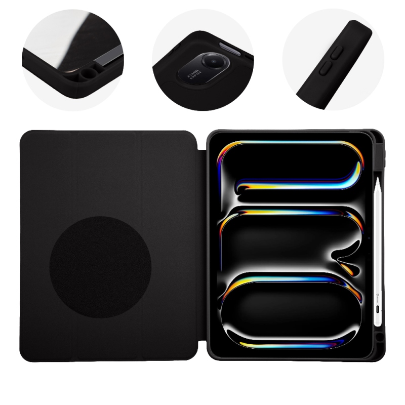 OBAL:ME SolidTab Pouzdro pro Apple iPad Air 11(2020/22/24/25/26)/iPad Pro 11 (1/2/3/4) Black