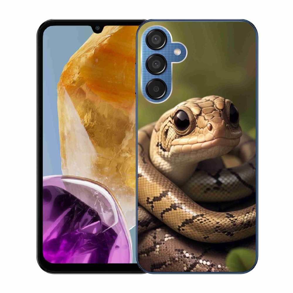 Gelový kryt mmCase na Samsung Galaxy M15 5G - had 1