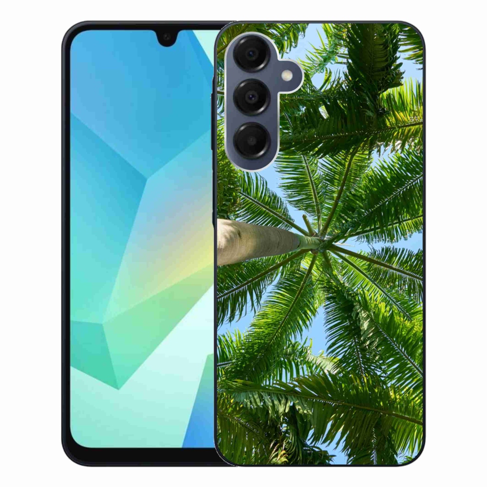 Gelový kryt mmCase na Samsung Galaxy A16 4G/5G - palmy