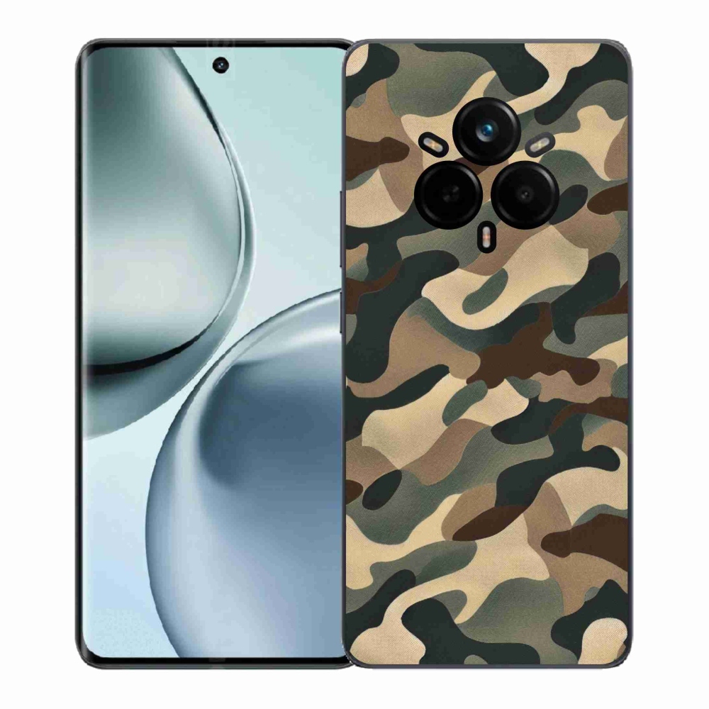 Gelový kryt mmCase na Realme 14 Pro+ 5G - maskáčový vzor 11