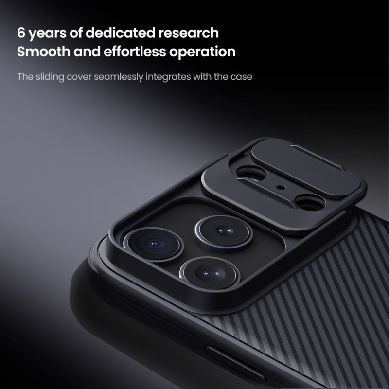 Nillkin CamShield PRO Zadní Kryt pro Apple iPhone 17 Pro Blue
