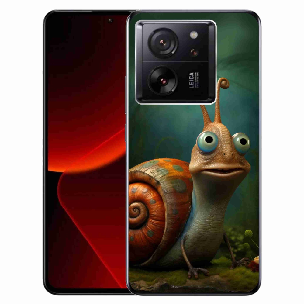 Gelový kryt mmCase na Xiaomi 13T/13T Pro - šnek