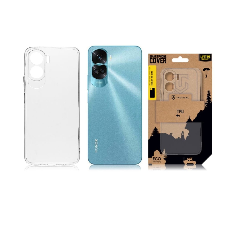 Tactical TPU Kryt pro Honor 90 Lite - průhledný