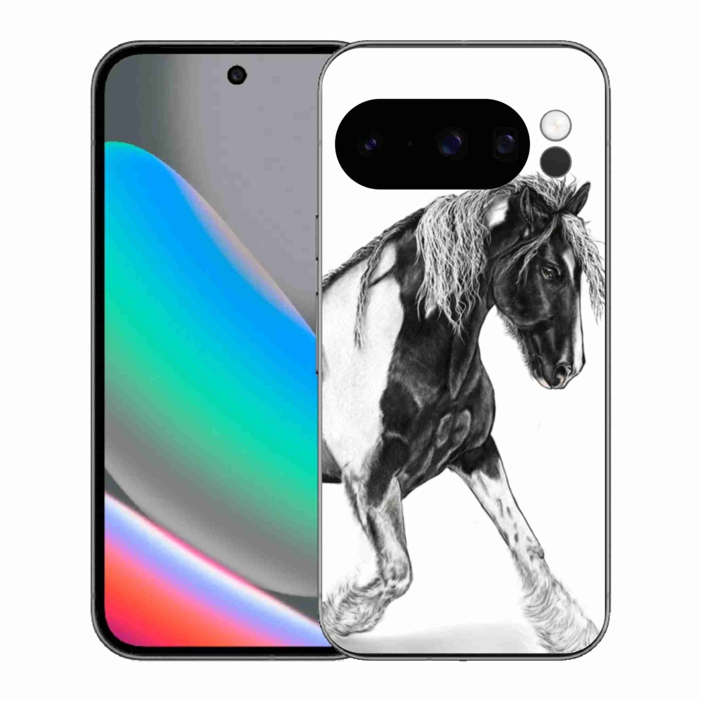 Gelový kryt mmCase na Google Pixel 10 Pro - kůň