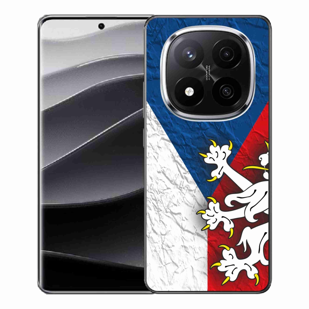 Gelový kryt mmCase na Xiaomi Redmi Note 14 Pro+ 5G - česká vlajka 1