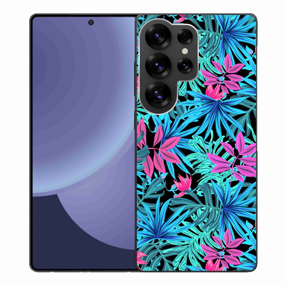 Gelový kryt mmCase na Samsung Galaxy S25 Ultra - květiny 3