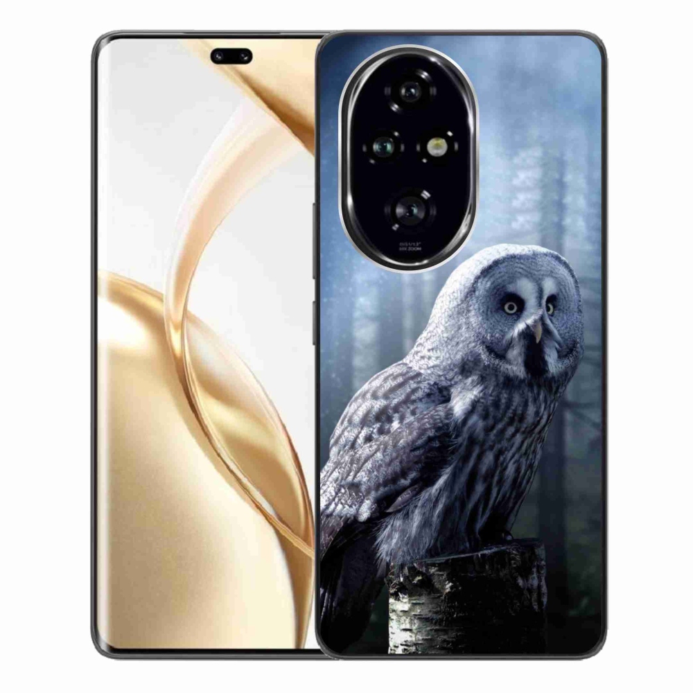 Gelový kryt mmCase na Honor 200 Pro 5G - sova