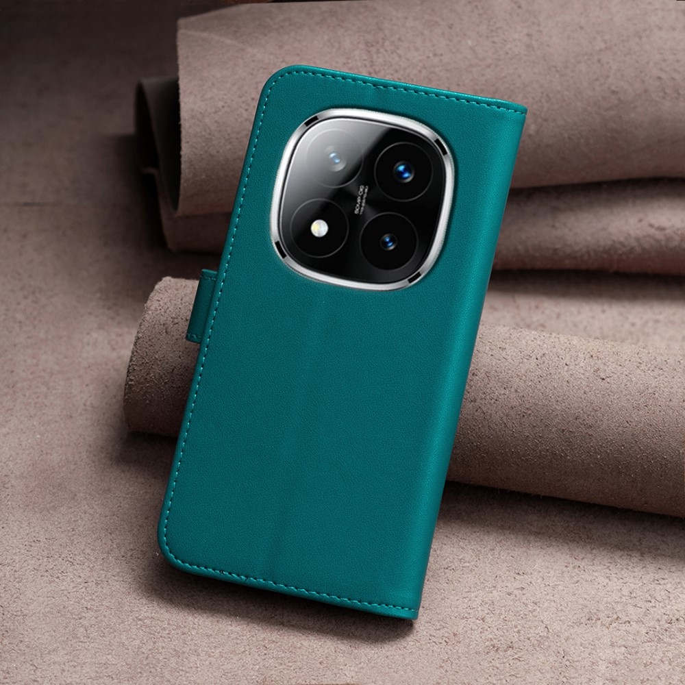 BNF knížkové pouzdro na Xiaomi Redmi Note 14 Pro 5G/Poco X7 5G/Note 14 Pro+ 5G - zelené