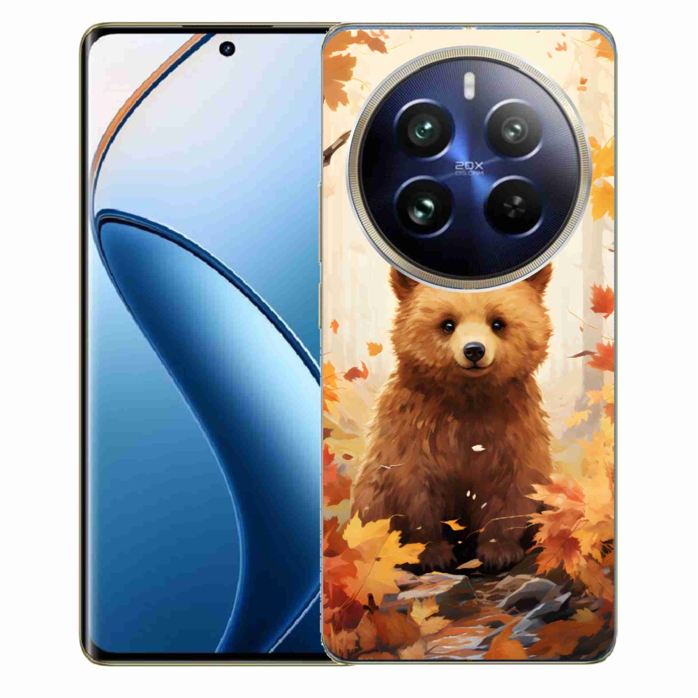 Gelový kryt mmCase na Realme 12 Pro 5G/12 Pro+ 5G - medvěd v lese