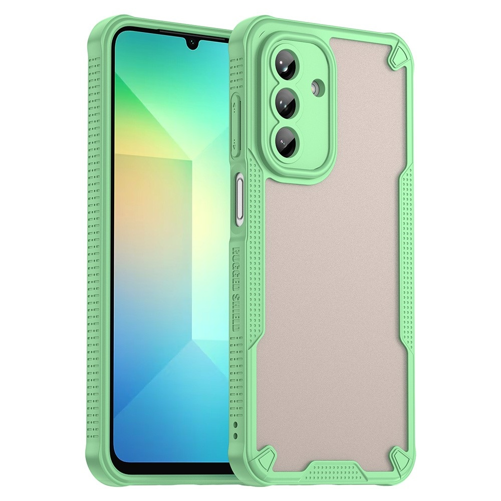 Frosted odolný kryt na Samsung Galaxy A26 5G - zelený