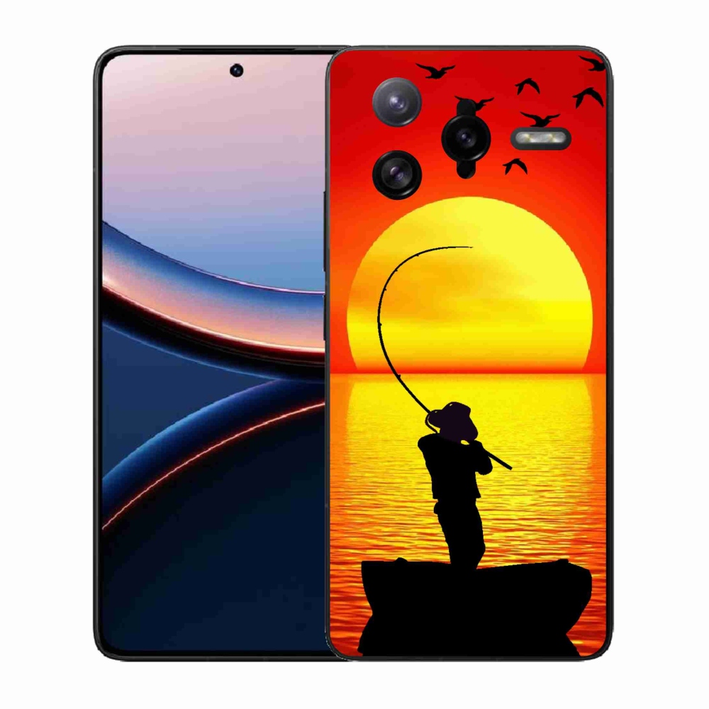 Gelový kryt mmCase na Xiaomi Poco F7 Ultra - rybaření