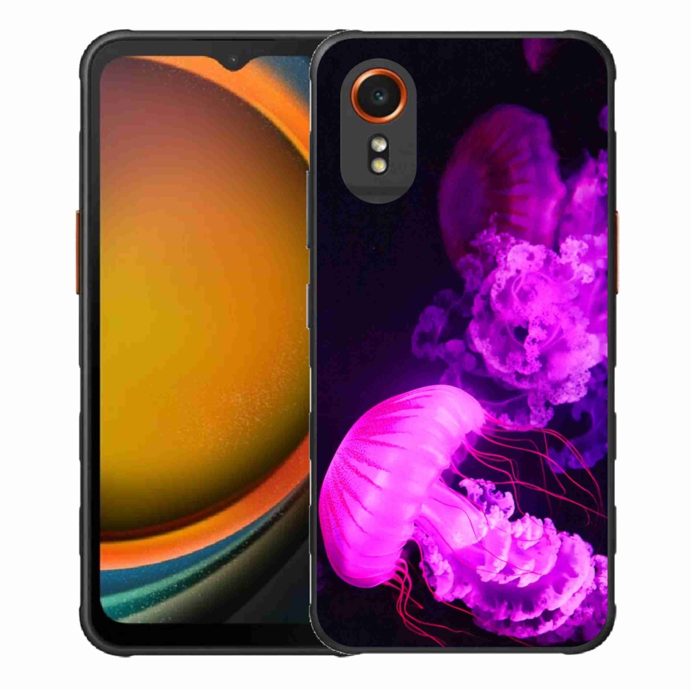 Gelový kryt mmCase na Samsung Galaxy Xcover 7 - medúza 1
