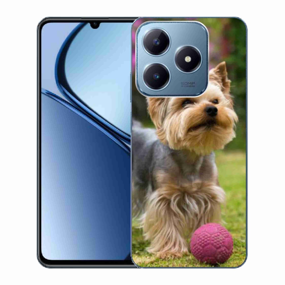Gelový obal mmCase na Realme C63 - jorkšír 4