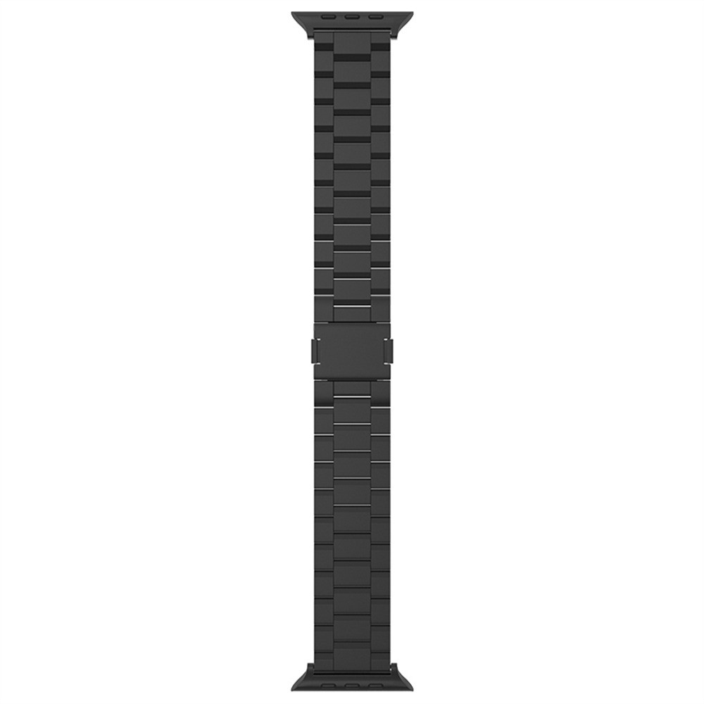 Alloy titanový řemínek na Apple Watch Ultra 4/3/2/1 49mm/12/11/10 46mm - černý